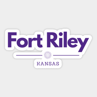 Fort Riley, Kansas Sticker